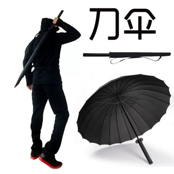 22inch *16 Balillas Y 25inch *24k Balillas Katana Paraguas