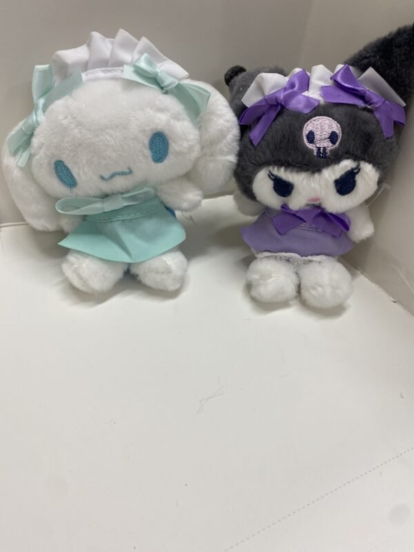 Llaveros Kuromi y Cinnamoroll