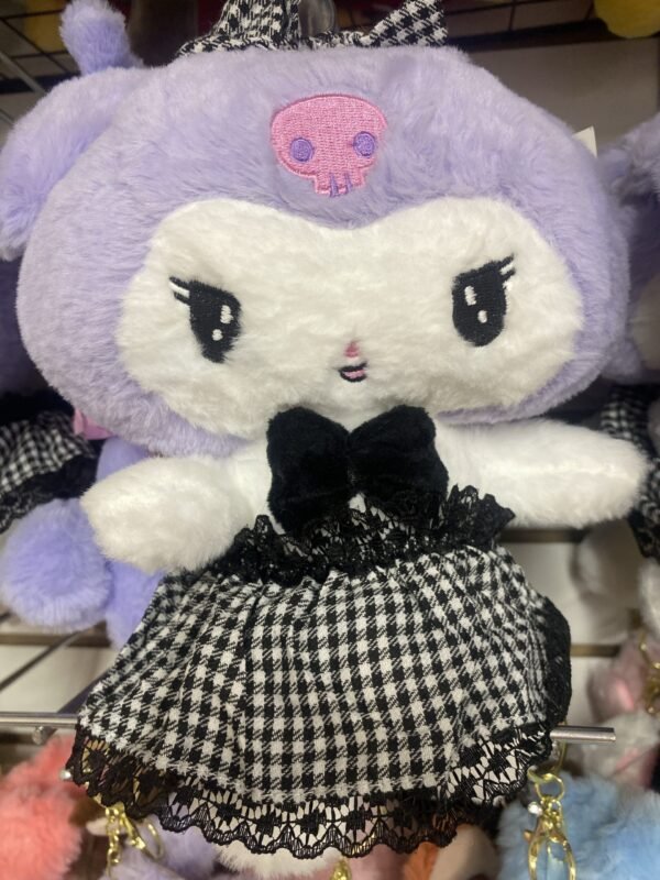 Kuromi vestido de cuadros