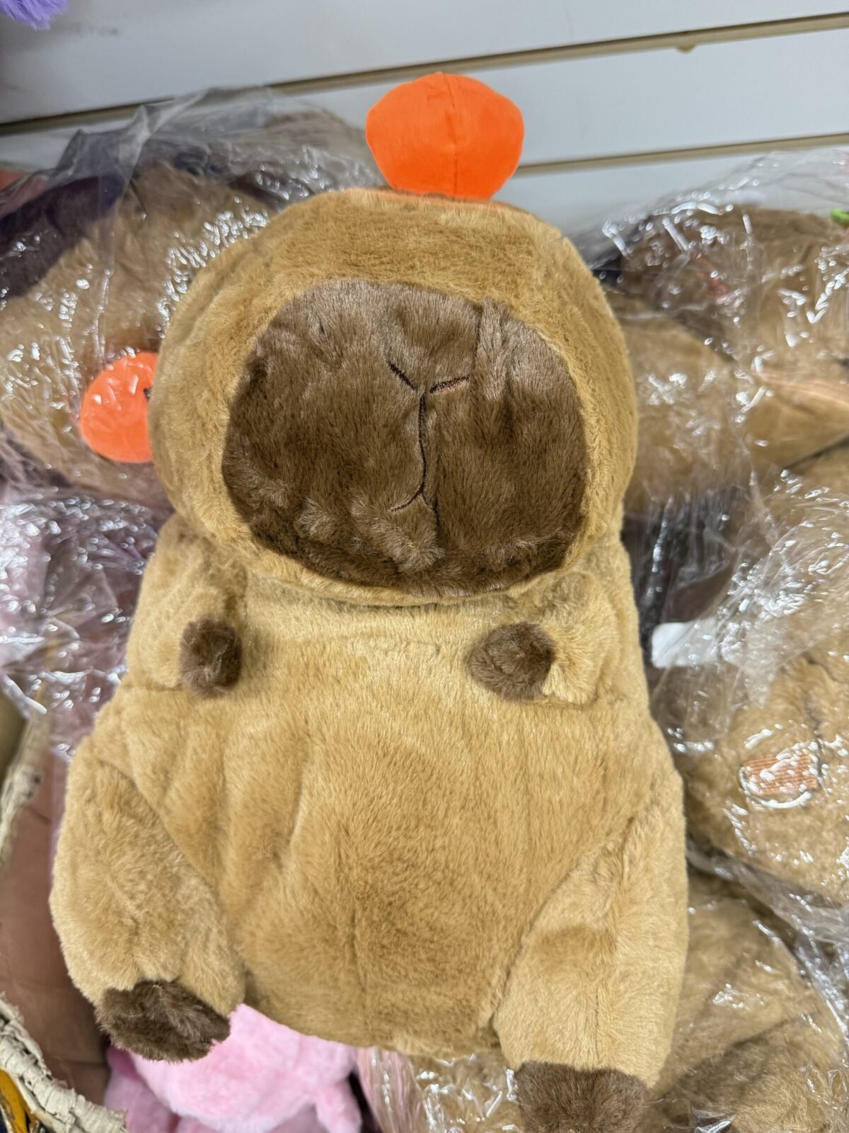 771-11 Capibara de Peluche Mochila