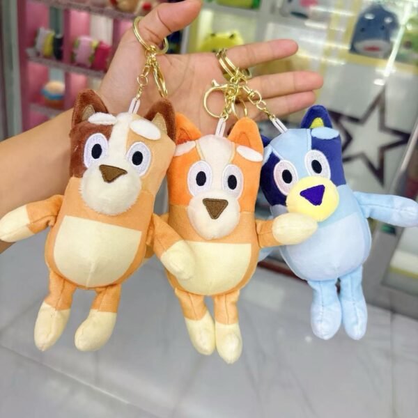 Bluey Llavero 12cm Azul