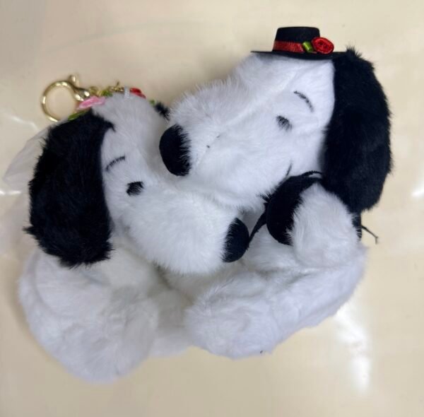 Llaveros de Peluche Snoopy Novios
