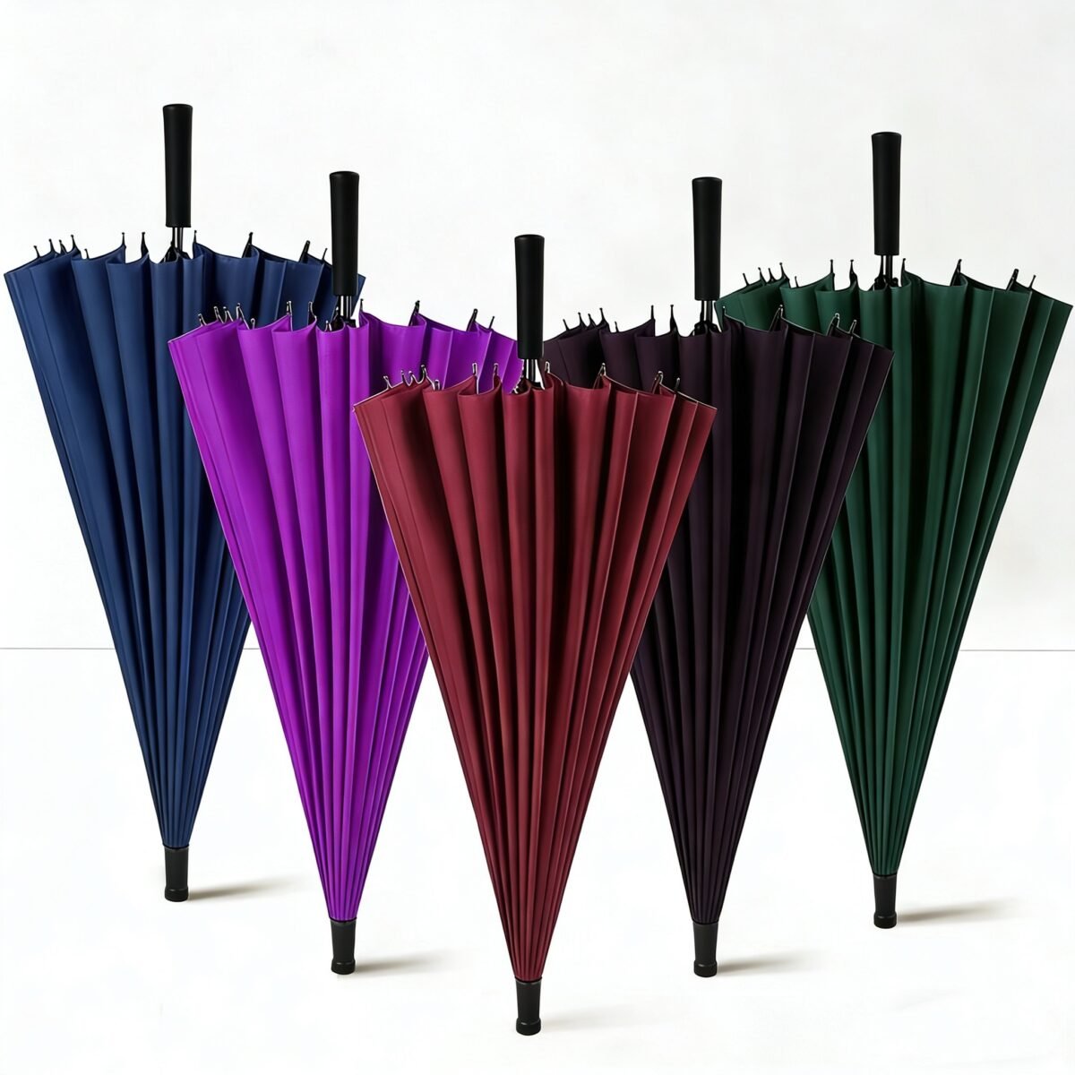 30inch 24 Valillas Paraguas Con Filtro uv waterproof