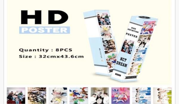 HB-1-9 Nct Dream Poster con 8 pzs