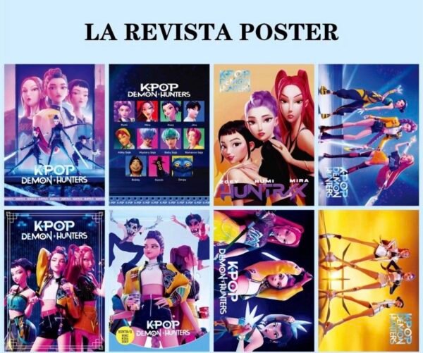 No.5066 Kpop Poster con 8 pzs