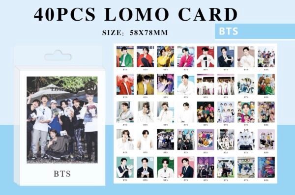LOMO1-1 BTS Lomo Card con 40pzs