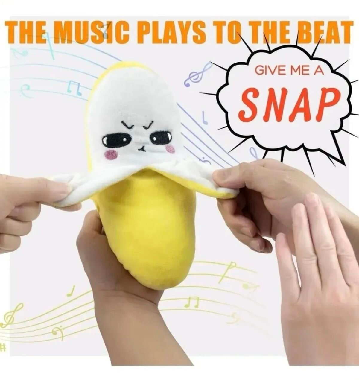 Peluche Interactivo Sensorial Musical Con Frutas